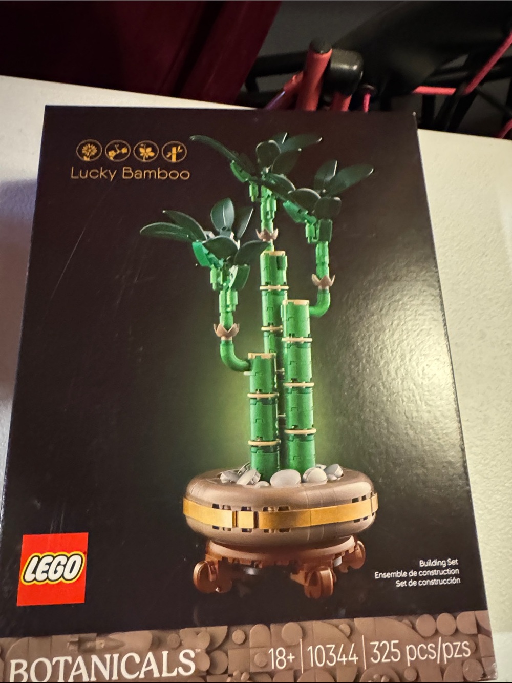 LEGO Lucky Bamboo Decorative Set in Green and Gold